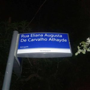 Eliana Athayde - homenagem